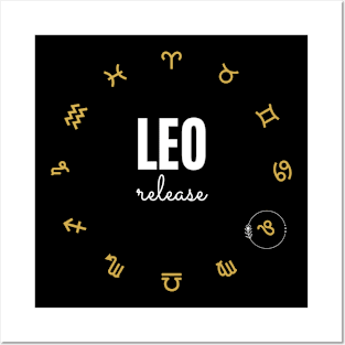 Leo Zodiac Horoscope Posters and Art